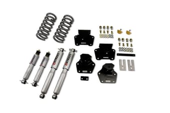 belltech lowering kit with sp shocks 87-96 dodge dakota 2wd (std cab, v8) 808sp - image