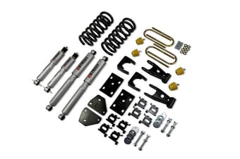 belltech lowering kit with sp shocks 02-05 dodge ram 1500 2wd (std cab) 811sp - image