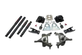 belltech lowering kit with nd2 shocks 94-99 dodge ram 1500 2wd 813nd - image