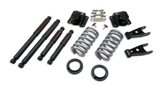 belltech lowering kit with nd2 shocks 94-99 dodge ram 1500 2wd 814nd - image