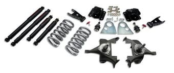 belltech lowering kit with nd2 shocks 94-99 dodge ram 1500 2wd 815nd - image