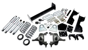 belltech lowering kit with sp shocks 94-99 dodge ram 1500 2wd 816sp - image