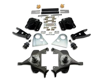 belltech lowering kit w/o shocks 94-99 dodge ram 1500 2wd (ext cab, auto trans only) 818 - image
