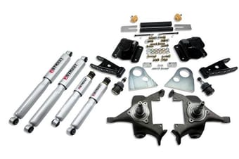 belltech lowering kit with sp shocks 94-99 dodge ram 1500 2wd 818sp - image