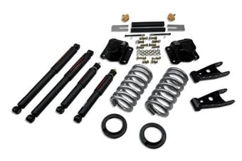 belltech lowering kit with nd2 shocks 94-99 dodge ram 1500 2wd 819nd - image