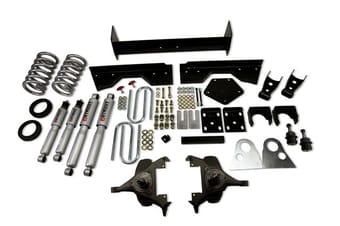 belltech lowering kit with sp shocks 94-99 dodge ram 1500 822sp - image