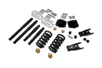 belltech lowering kit with nd2 shocks 94-02 dodge ram 3500 2wd (v10 & diesel) 824nd - image