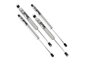 superlift 05-16 ford f-250 superduty fox shocks lift kit- front shocks (5.5-7in) rear shocks (4-6in) 84071 - image