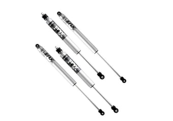 superlift 17-20 ford f-250 superduty fox shocks lift kit - front shocks (4-5in) rear shocks (4-6in) 84072 - image