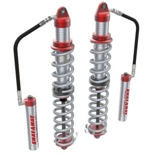 afe 14-19 polaris rzr 925/1000cc sway-a-way 3.0 rear coilover kit w/ remote reservoirs and comp adj 852-0058-01-ca - image