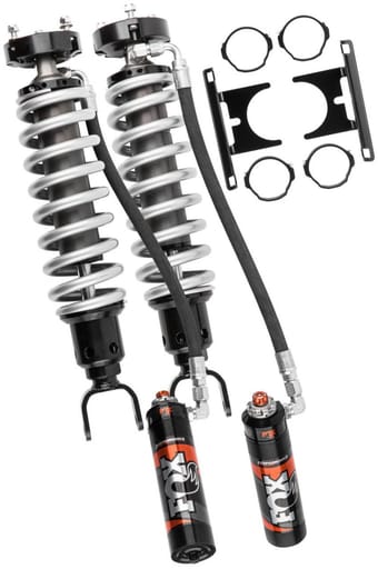 fox 19+ ram 1500 2.5 perf. series 6in r/r front adjustable coilover 2in lift dsc 883-06-165 - image