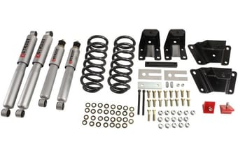 belltech lowering kit with sp shocks 89-97 ford ranger 2wd (ext cab) 904sp - image