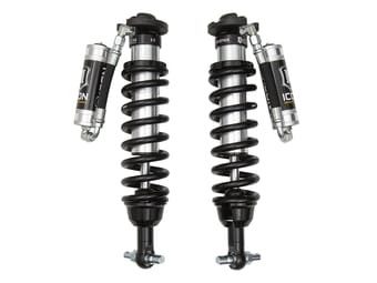 icon 2019-2023 ford ranger, extended travel 2.5 vs remote reservoir coilover kit 91355 - image