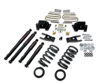 belltech lowering kit with nd2 shocks 97-03 ford f150 v8 2wd & 97-03 ford f250 light duty v8 2wd 917nd - image