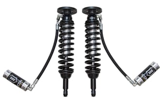 icon 2009-2013 ford f-150 4wd, 1.75-2.63" lift, front, v.s. 2.5 series coilover kit, remote reservoir 91800 - image