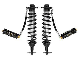icon 2021-2024 ford f-150 4wd, 0-2.75" lift, front, v.s. 2.5 series coilovers, remote reservoir w/ cdcv, pair 91823c - image