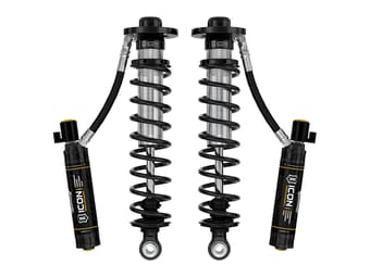 icon 2022-2023 ford f-150 lightning, lowered 0-4", 2.5 vs remote reservoir cdev coilover kit, rear 91836e - image