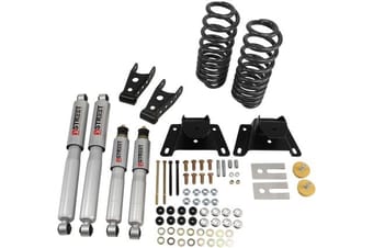 belltech lowering kit with sp shocks 87-96 ford f150 2wd std cab (exc. lightning) 924sp - image