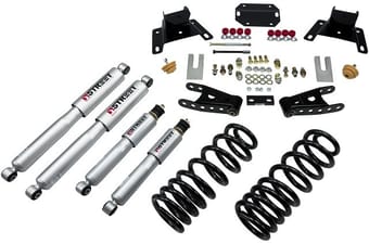 belltech lowering kit with sp shocks 87-96 ford f150 2wd ext. cab (exc. lightning) 926sp - image