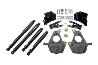 belltech lowering kit with nd2 shocks 05-06 silverado/sierra 1500 2wd (std cab, with factory front torsion bar) & 07 classic 946nd - image