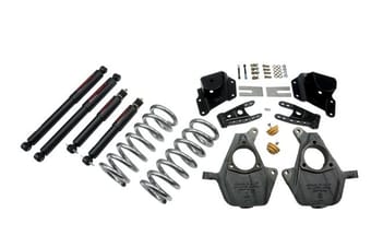 belltech lowering kit with nd2 shocks 99-06 silverado/sierra 1500 2wd (std cab) 07 classic 949nd - image