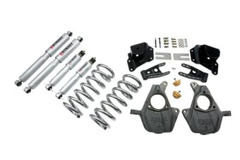 belltech lowering kit with sp shocks 99-06 silverado/sierra 1500 2wd (std cab) 07 classic 949sp - image