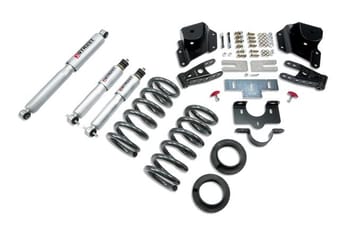 belltech lowering kit with sp shocks 99-06 silverado/sierra 1500 2wd (ext cab) 07 classic 950sp - image
