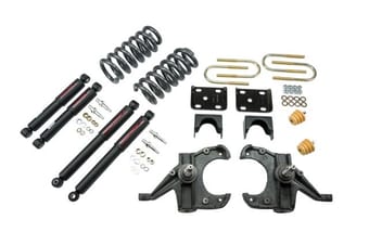 belltech lowering kit with nd2 shocks 73-87 c10 blazer / jimmy & 73-91 c10 suburban 953nd - image