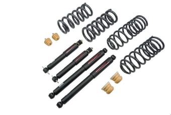 belltech lowering kit with nd2 shocks 09-18 dodge ram 1500 2wd - quad & crew cab 963nd - image