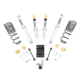 belltech lowering kit 09-18 dodge ram 4wd 1500 quad/crew cabs 2inf / 4inr 965sp - image