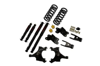 belltech lowering kit with nd2 shocks 88-91 c1500 silverado / sierra (std cab / short bed) 969nd - image
