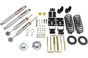 belltech 09-13 ford f150 (std cab) 2wd lowering kit w/ sp shocks (3in drop) 976sp - image