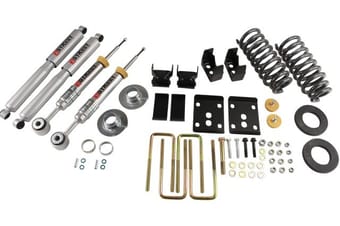 belltech 09-13 ford f150 ext/quad cabs 2wd lowering kit w/sp shocks 2 or 3in f/5.5in r drop 979sp - image