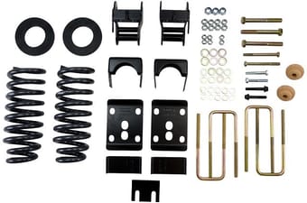 belltech lowering kit 09-13 ford f150 std cab short bed 2wd 2in or 3in f/4in rear w/o shocks 980 - image