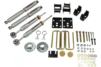 belltech 09-13 ford f150 std cab 2wd short bed 2wd lowering kit w/ sp shocks 4in r drop 982sp - image