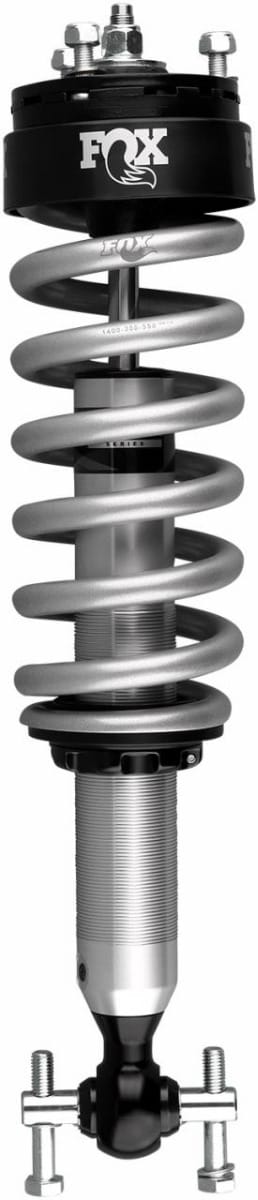 fox 14-20 ford f-150 4wd 2.0 performance series 4.9in. ifp coilover shock / 0-2in. lift - black/zinc 985-02-015 - image
