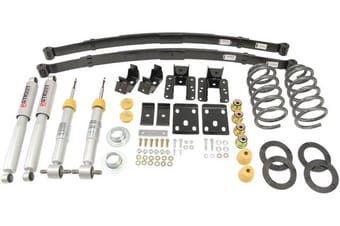belltech 14-15 silver/sierra std cab 2wd 3in. or 4in. f/5 or 6in. r drop w/ sp shocks lowering kits 988sp - image