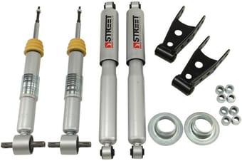 belltech 14-18 silver/sierra all cabs 2wd 1 or -2in. f/2 or 3in. r drop w/ sp shocks lowering kits 990sp - image
