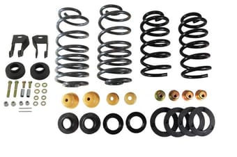 belltech lowering kit 07-20 chevy suburban / yukon xl 1in to 2in front/4in rear w/o shocks 998 - image