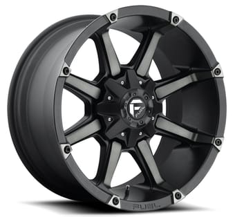 Fuel Off-Road D556 Coupler Black Machined w/ Dark Tint