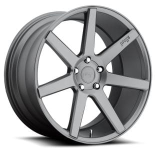 (clearance) 19x8.5 niche verona anthracite m149 5x4.5/114.3 35mm - image