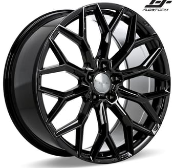 (huge savings) 22x10 ace alloy aff03 gloss piano black (flow formed) (custom) - image