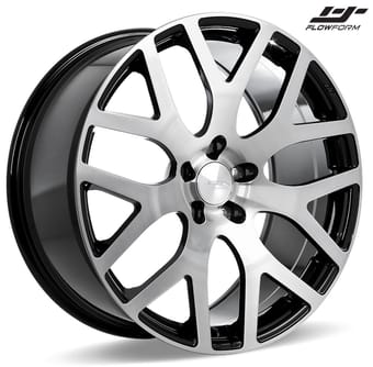 Ace Alloy AFF07 Gloss Black w/ Brushed Face