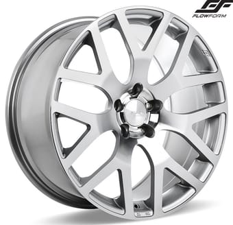 Ace Alloy AFF07 Liquid Silver w/ Mirror Machined Face