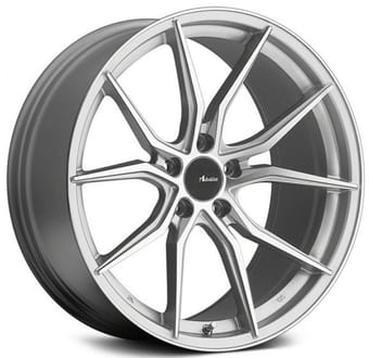 Advanti Racing Hybris Silver Machined