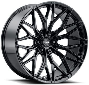 22x10 al13 fr86 gloss black (custom) - image