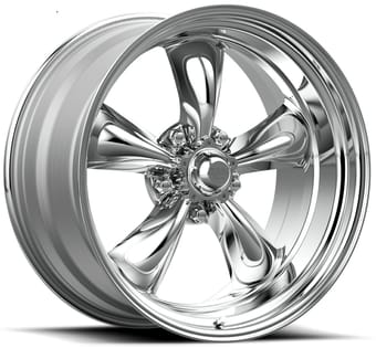 17x8 american racing vn515 torq thrust ii 1 pc polish 5x120.7/4.75 8mm - image