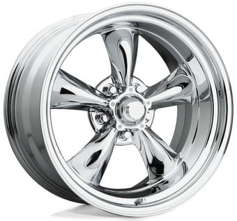 14x6 american racing vn615 torq thrust ii 1 pc chrome 5x120.7/4.75 -2mm - image
