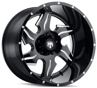 American Truxx AT163 Ninja Gloss Black Milled
