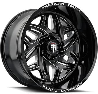 American Truxx AT1914 Euphoria Gloss Black Milled
